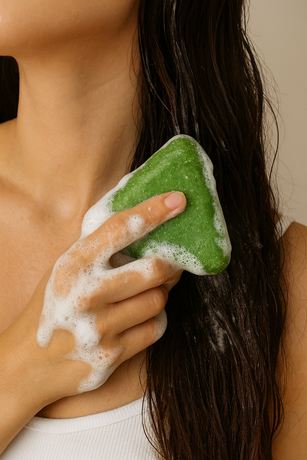 Nature Seven Beauty – Green Herb Shampoo Bar