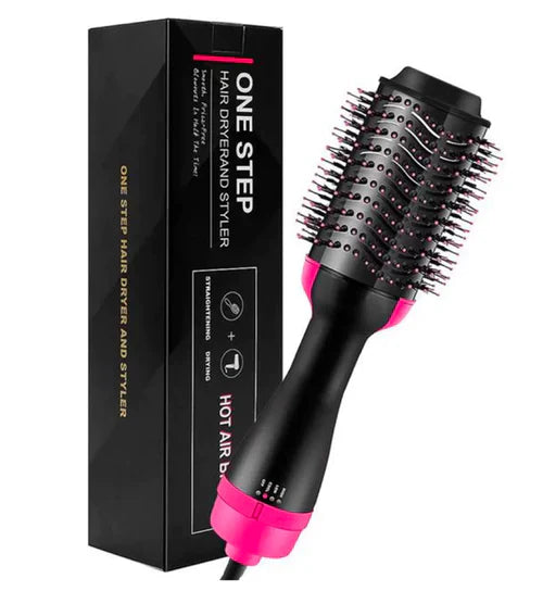 One Step Hot Air Brush — 3-in-1 Hair Dryer, Straightener & Volumizer