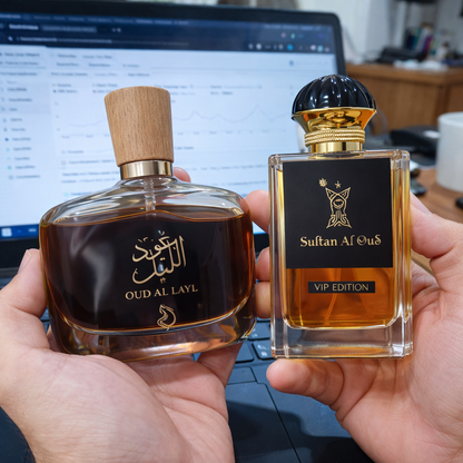 Oud Al Layl + Sultan Al Oud VIP Edition - 2 Perfume in 1 Price -Arabic Oud