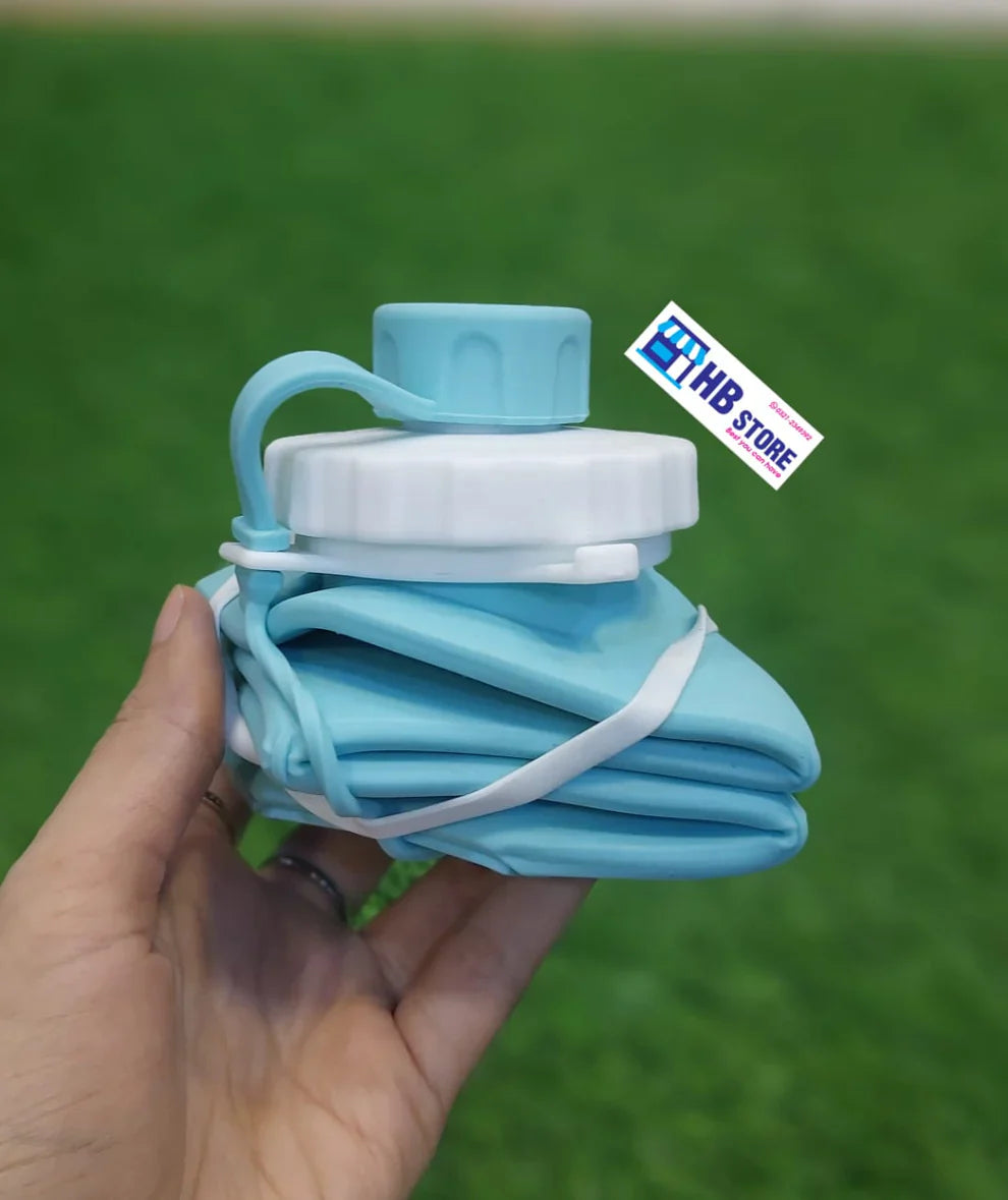 Silicon foldable water bottle
