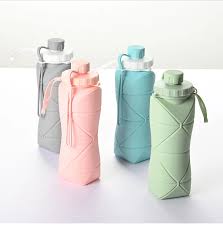 Silicon foldable water bottle